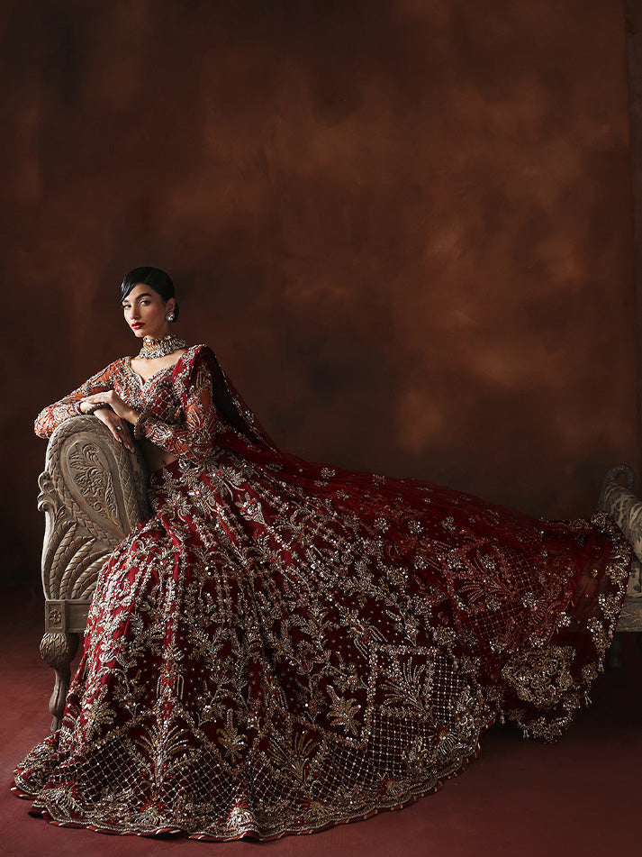 Regal Deep Rust Bridal Collection