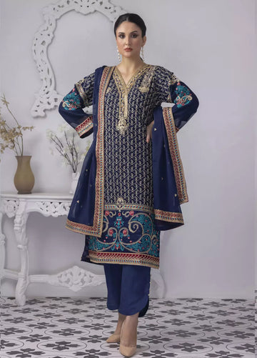 Buy Mansoob By Polawn PD-23-105 Ready to Wear.choose good quality brands like Maria b zainab Chottani, Hussain Rehar etc... Various Pakistani branded dresses summer fabric, elegant design, perfect for casual & formal wear also shop eid collections from khaslibaas .delivery available in UK, USA, Canada, UAE, Dubai and other countries... 