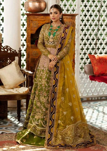 Buy MARYAM HUSSAIN MEHNDI | FESTIVE COLLECTION. choose good quality brands like Maria b zainab Chottani, Hussain Rehar etc... Various Pakistani branded dresses summer fabric, elegant design, perfect for casual & formal wear also shop eid collections from khaslibaas .delivery available in UK, USA, Canada, UAE, Dubai and other countries... 